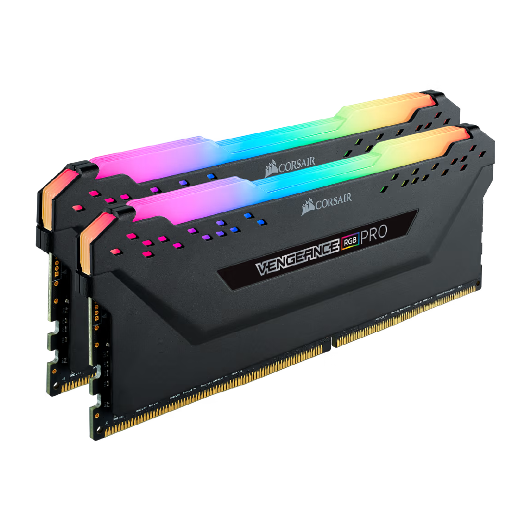 Corsair VENGEANCE RGB PRO 32GB (2x16GB) DDR4 DRAM 3600MHz C18 Memory Kit