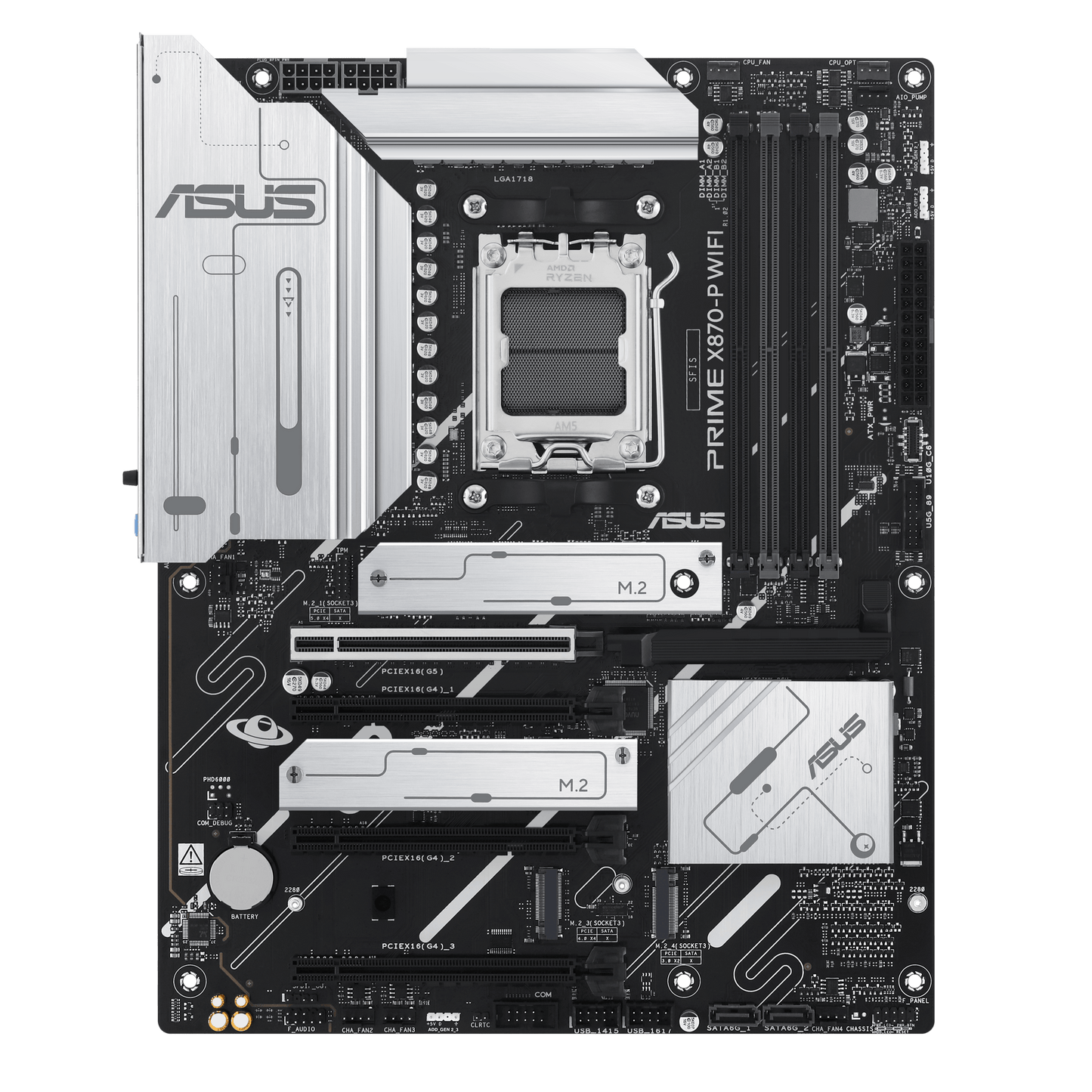 Asus Prime X870-P WiFi-CSM - DDR5 AMD AM5 ATX Motherboard