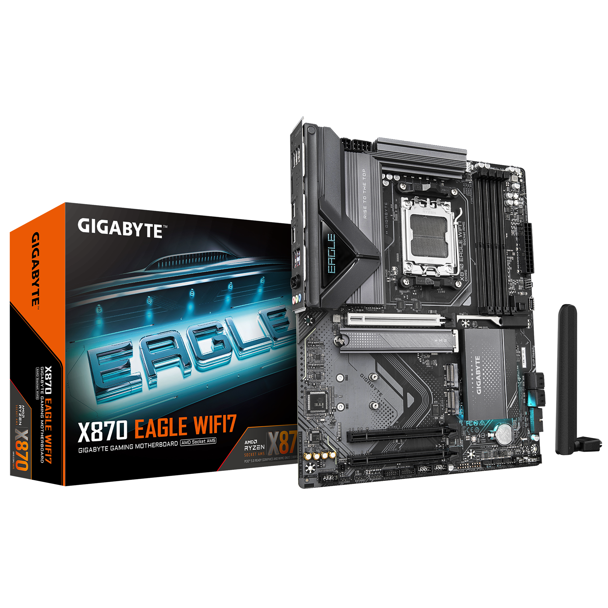 Gigabyte X870 Eagle WiFi-7 DDR5 AMD AM5 ATX Motherboard