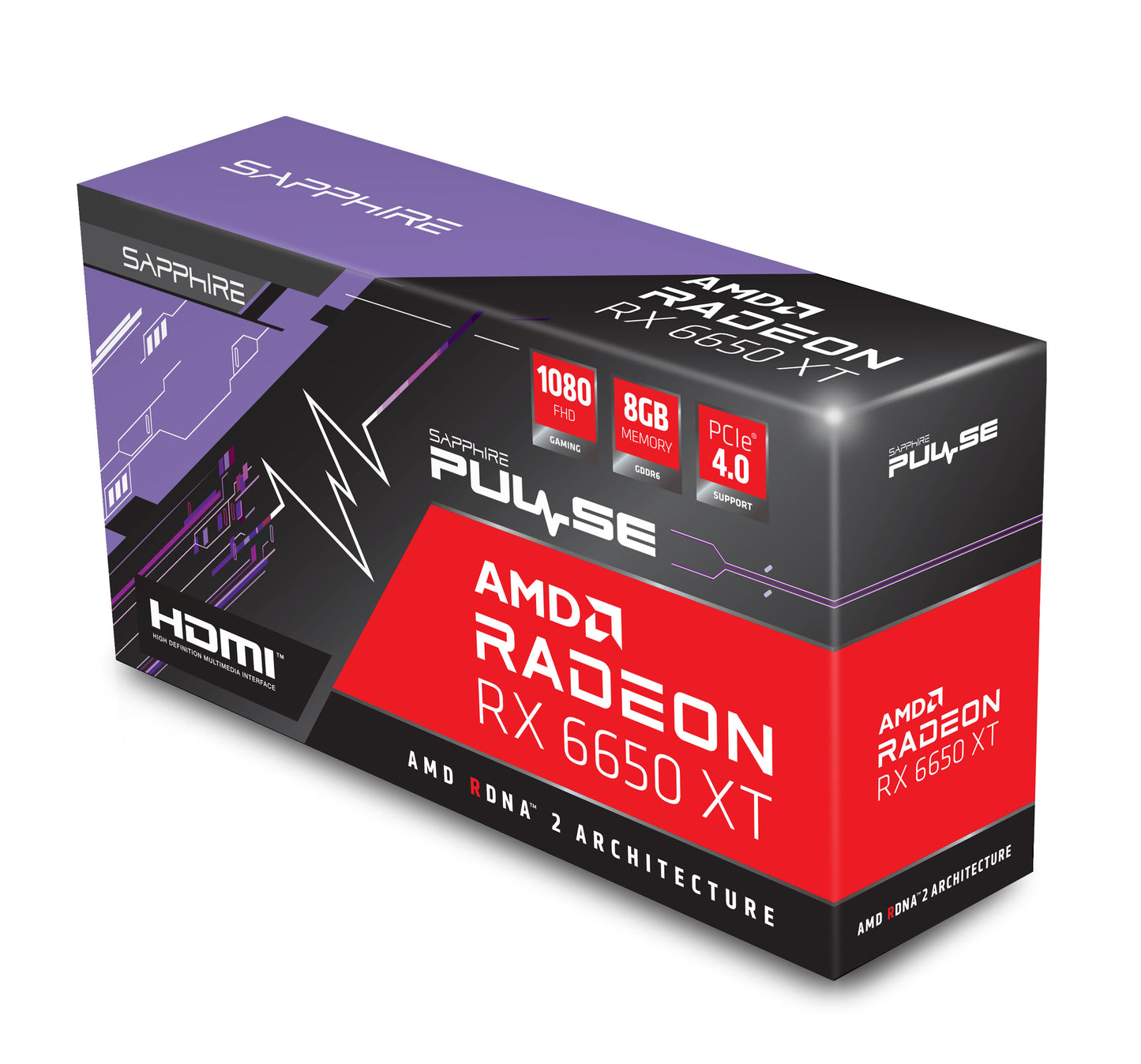 Sapphire PULSE AMD Radeon RX 6650 XT 8GB Graphics Card