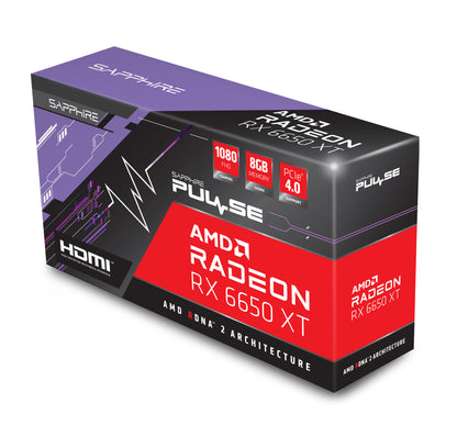 Sapphire PULSE AMD Radeon RX 6650 XT 8GB Graphics Card