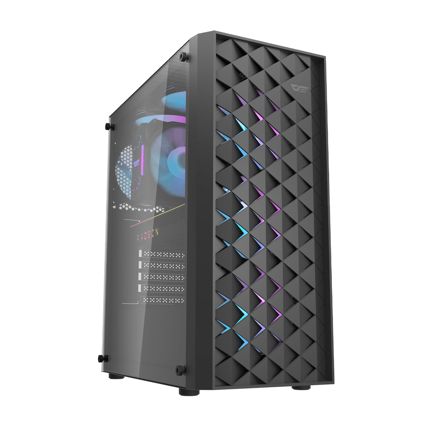 DarkFlash DK351 ATX PC Case - BLACK | WHITE