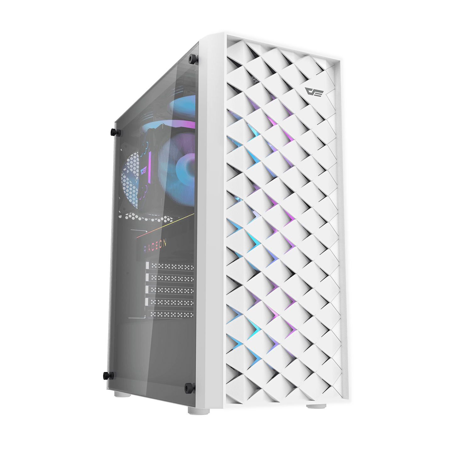 DarkFlash DK351 ATX PC Case - BLACK | WHITE