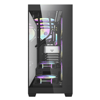 DarkFlash DS900 ATX PC Case -  BLACK | WHITE