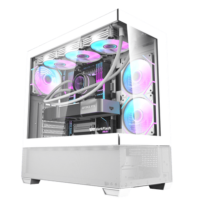 DarkFlash DS900 Air ATX PC Case - BLACK | WHITE