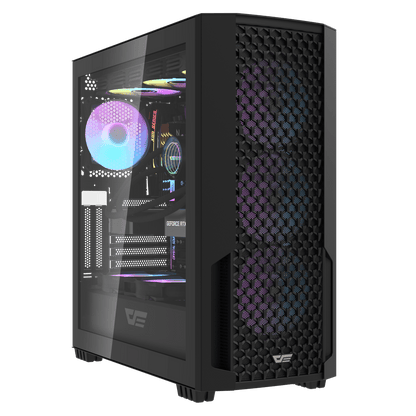 DarkFlash DF2100 ATX PC Case - BLACK | WHITE