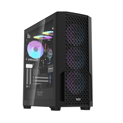 DarkFlash DF2100 ATX PC Case - BLACK | WHITE