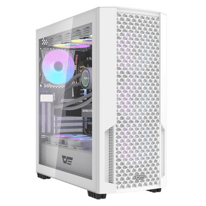 DarkFlash DF2100 ATX PC Case - BLACK | WHITE