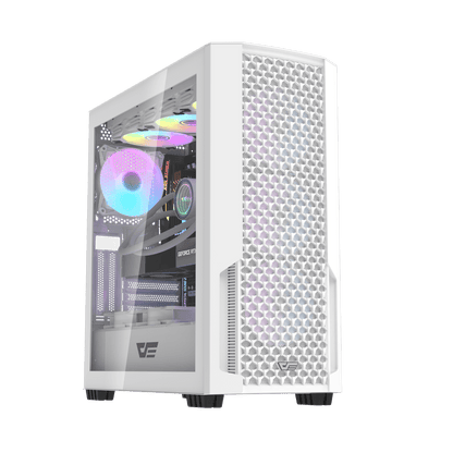 DarkFlash DF2100 ATX PC Case - BLACK | WHITE