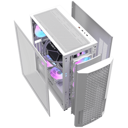 DarkFlash DF2100 ATX PC Case - BLACK | WHITE