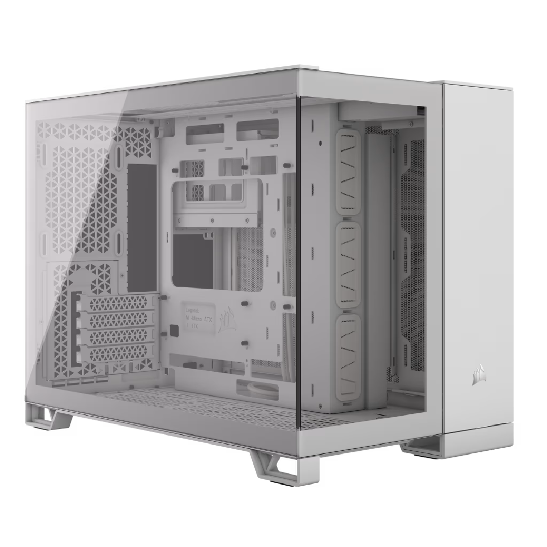 Corsair 2500X Mid-Tower Dual Chamber PC Case - BLACK | WHITE