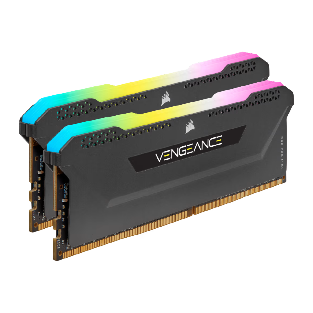 Corsair VENGEANCE RGB PRO SL 16GB (2x8GB) DDR4 DRAM 3200MHz C16 Memory Kit