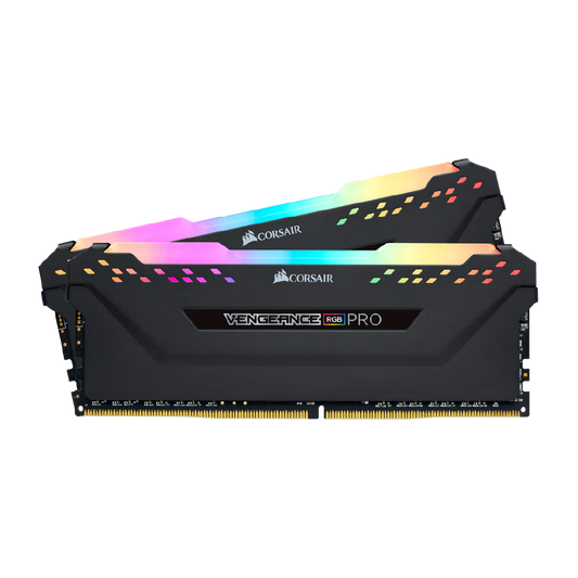 Corsair VENGEANCE RGB PRO 32GB (2x16GB) DDR4 DRAM 3200MHz C16 Memory Kit