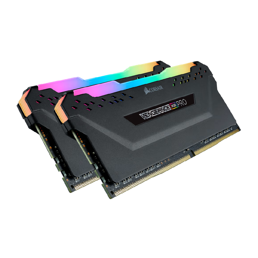 Corsair VENGEANCE RGB PRO 32GB (2x16GB) DDR4 DRAM 3200MHz C16 Memory Kit