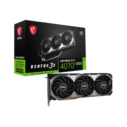 MSI GeForce RTX 4070Ti Super Ventus 3X OC Edition 16GB Graphics Card