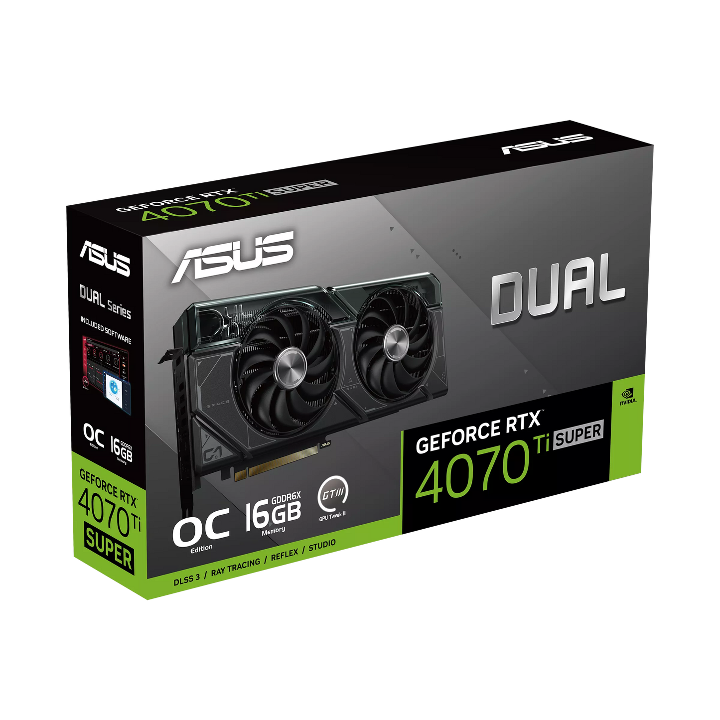 ASUS Dual GeForce RTX 4070 Ti Super OC Edition 16GB Graphics Card GDDR6X