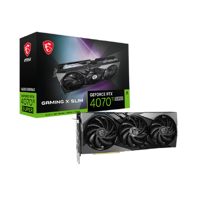 MSI GeForce RTX 4070Ti Super Gaming X Slim 16GB Graphics Card GDDR6X