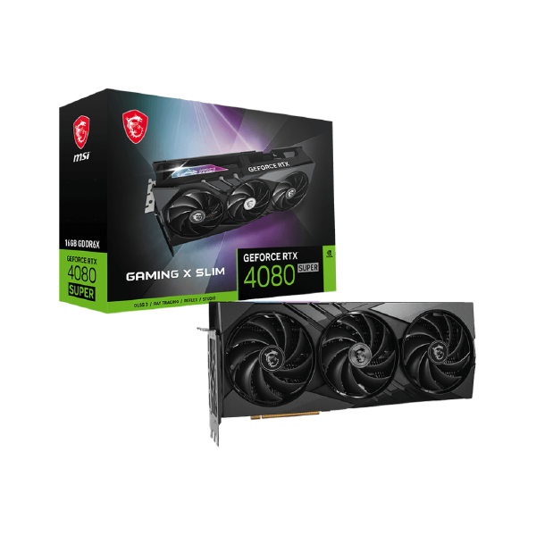 MSI GeForce RTX 4080 Super Gaming X Slim 16GB Graphics Card GDDR6X