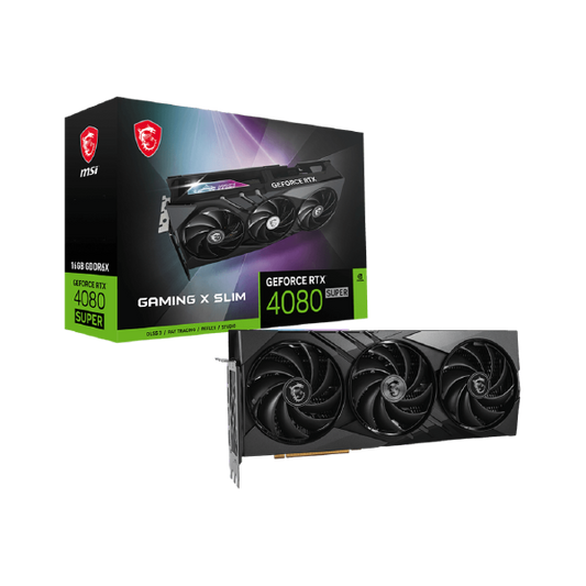 MSI GeForce RTX 4080 Super Gaming X Slim 16GB Graphics Card GDDR6X