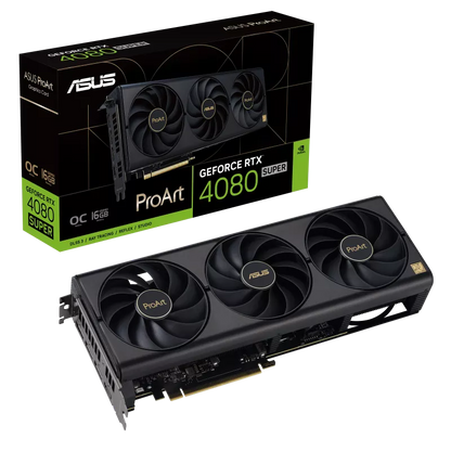 ASUS ProArt GeForce RTX 4080 Super 16GB GDDR6X OC Edition Graphics Card