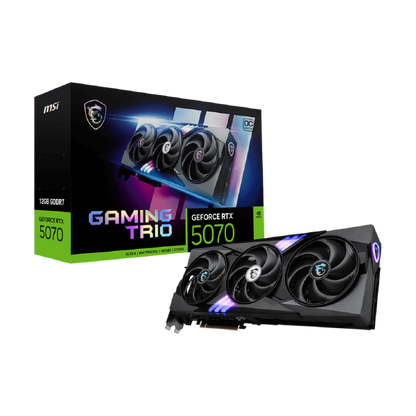 MSI GeForce RTX 5070 Gaming Trio OC 12GB Graphics Card GDDR7