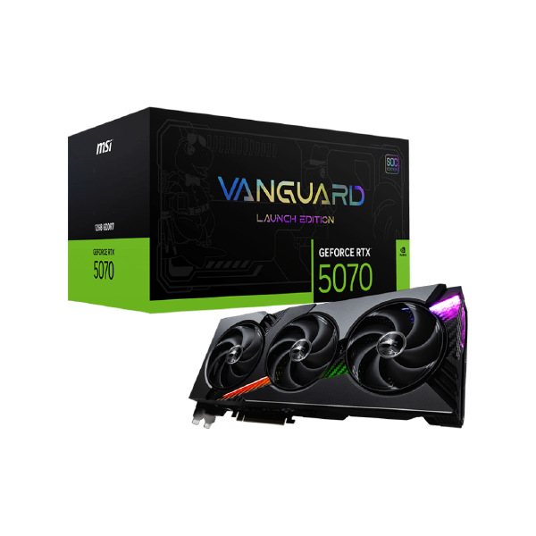 MSI GeForce RTX 5070 Vanguard SOC Launch Edition 12GB Graphics Card GDDR7