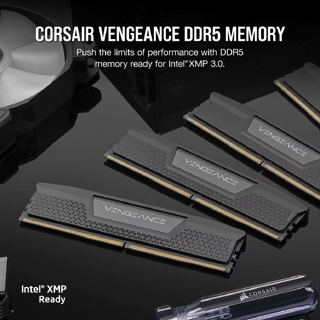 Corsair VENGEANCE 32GB (2x16GB) DDR5 DRAM 5200MHz CL40 Memory Kit