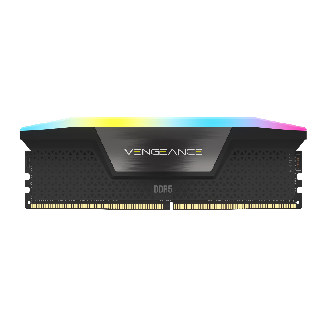 Corsair VENGEANCE RGB 32GB (2x16GB) DDR5 DRAM 6000MHz CL36 AMD EXPO & Intel XMP Memory Kit