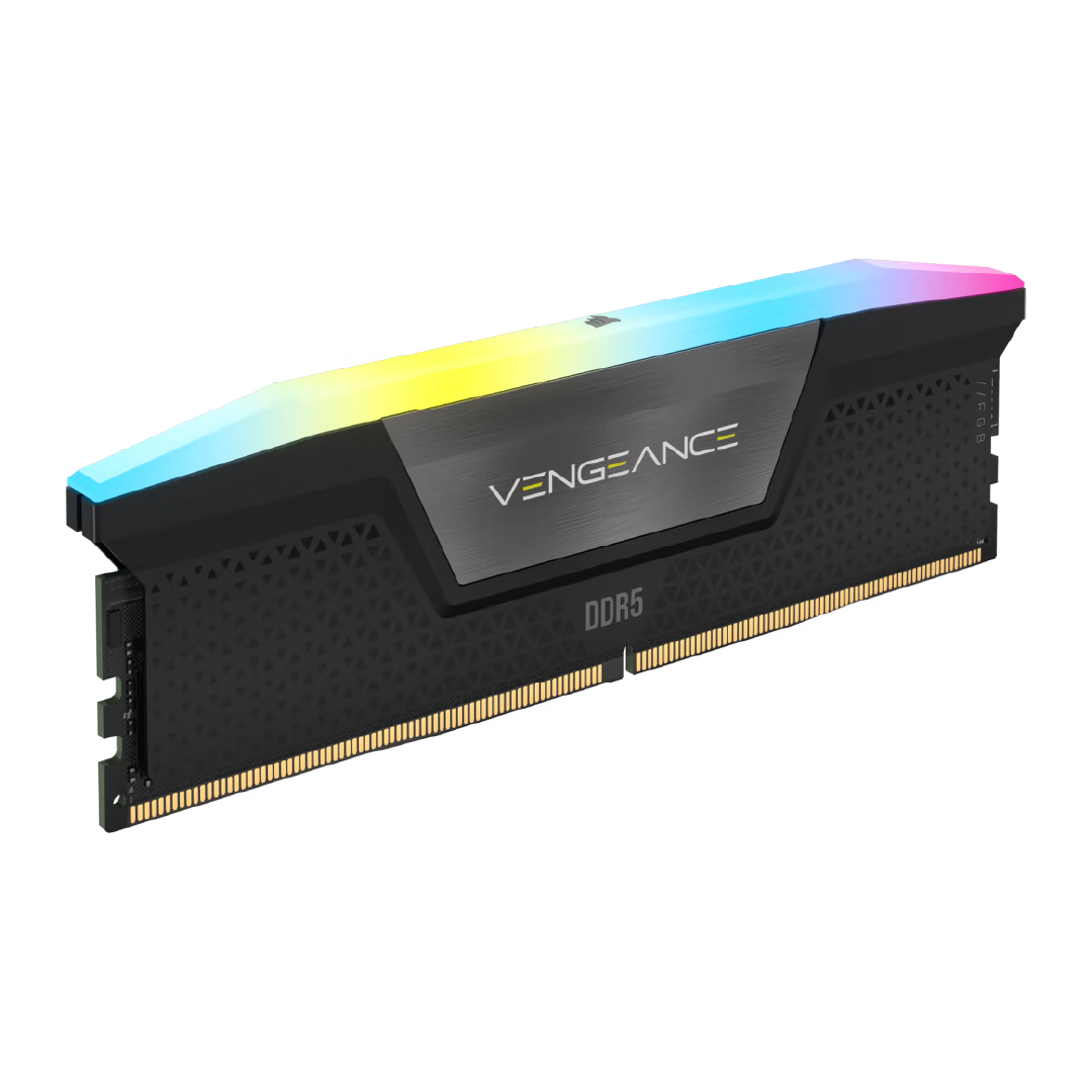 Corsair VENGEANCE RGB 32GB (2x16GB) DDR5 DRAM 6000MHz CL36 AMD EXPO & Intel XMP Memory Kit