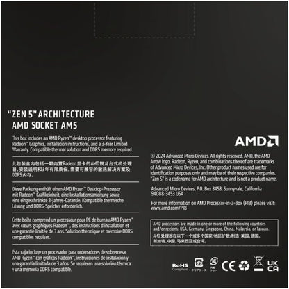 AMD Ryzen 5 9600X Desktop Processor