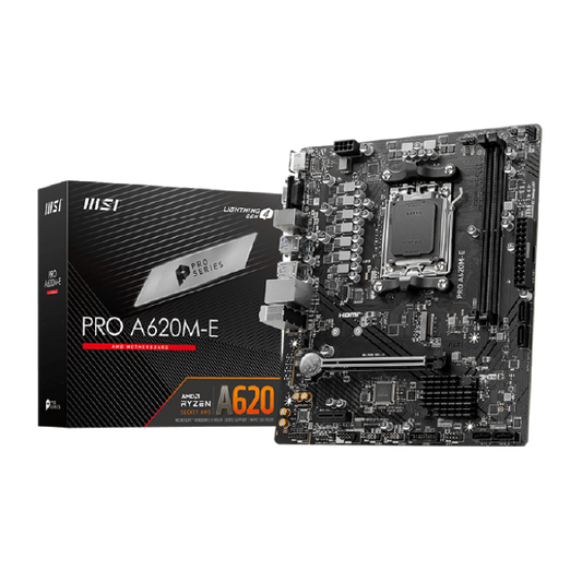 MSI Pro A620M-E - DDR5 AMD AM5 microATX Motherboard