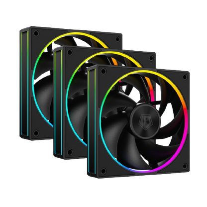 ID COOLING AF-127-ARGB-K TRIO 120mm 3 Pack Case Fan