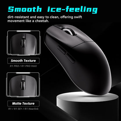 ATK VXE Dragonfly R1 Pro Wireless Gaming Mouse PAW3395 Lightweight - BLACK | WHITE