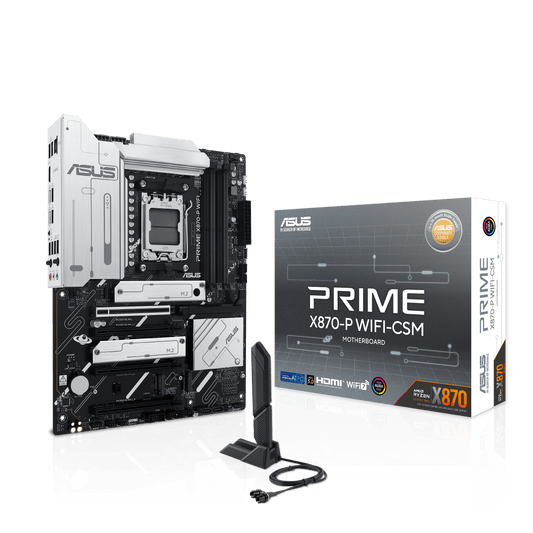 Asus Prime X870-P WiFi-CSM - DDR5 AMD AM5 ATX Motherboard
