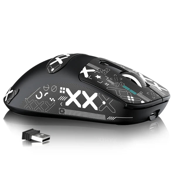ATTACK SHARK X3 MAX Tri-Mode Wireless Gaming Mouse PAW3950 Lightweight - BLACK | WHITE