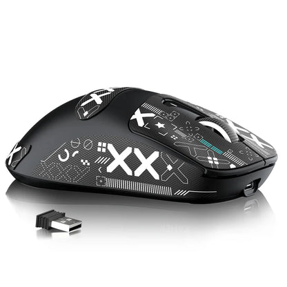 ATTACK SHARK X3 MAX Tri-Mode Wireless Gaming Mouse PAW3950 Lightweight - BLACK | WHITE