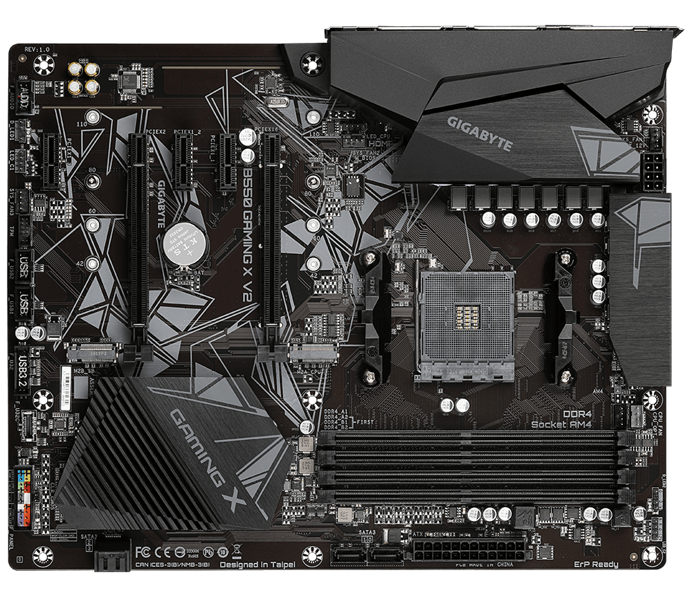 Gigabyte B550 Gaming X V2 - DDR4 AMD AM4 ATX Motherboard