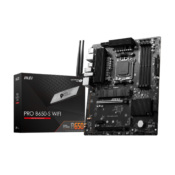 MSI Pro B650-S WiFi - DDR5 AMD AM5 ATX Motherboard