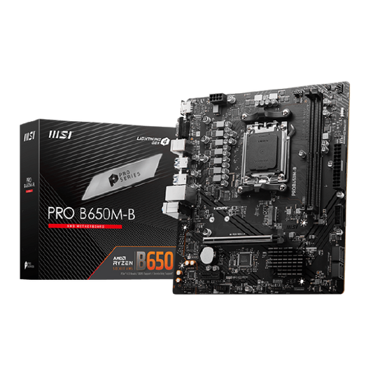 MSI Pro B650M-B - DDR5 AMD AM5 microATX Motherboard