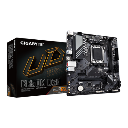 Gigabyte B650M D2H - DDR5 AMD AM5 microATX Motherboard