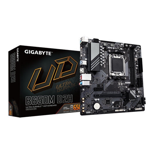 Gigabyte B650M D2H - DDR5 AMD AM5 microATX Motherboard