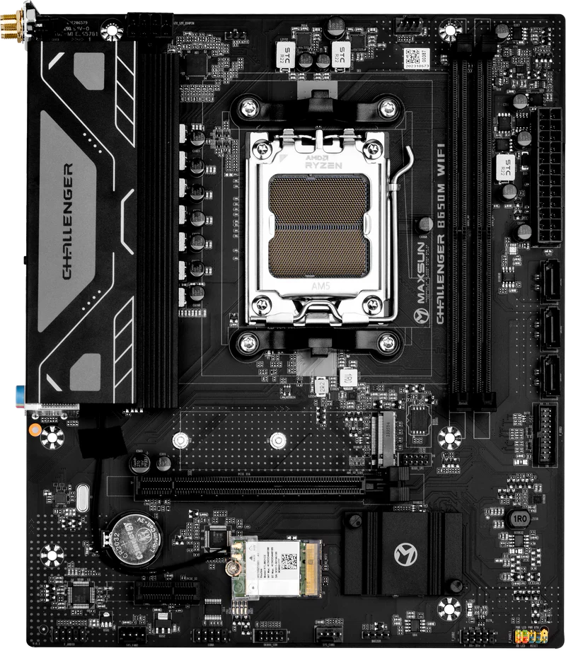 Maxsun Challenger B650M WiFi - DDR5 AMD AM5 microATX Motherboard