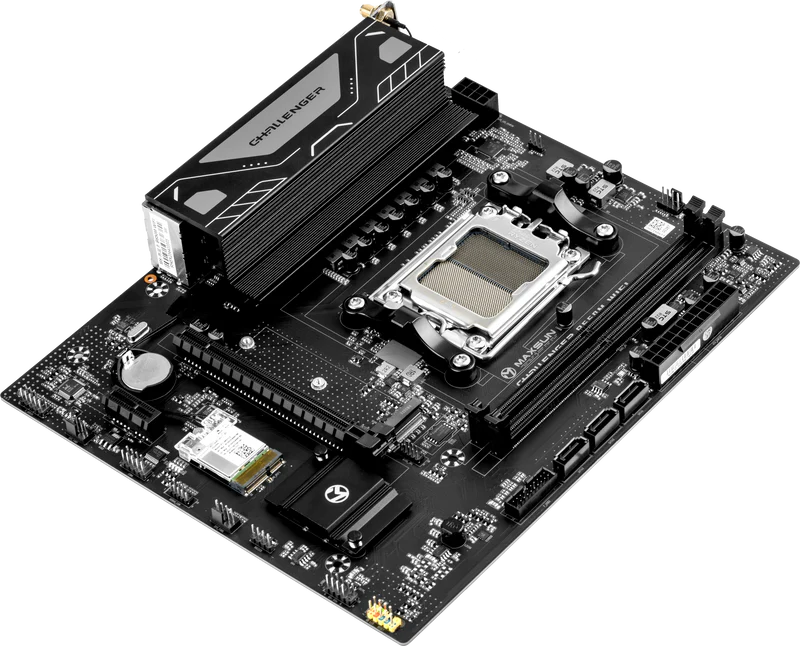 Maxsun Challenger B650M WiFi - DDR5 AMD AM5 microATX Motherboard