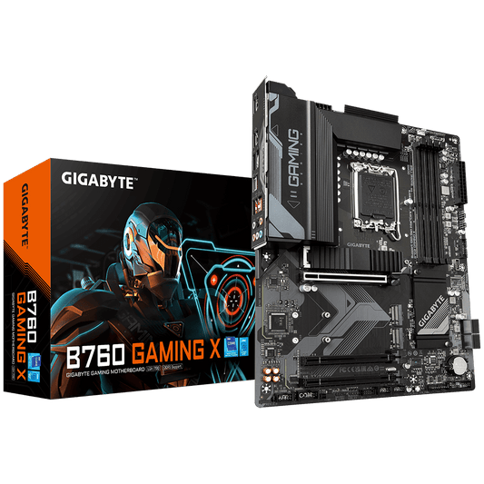 Gigabyte B760 Gaming X - DDR5 Intel 12th/13th/14th Gen ATX Motherboard