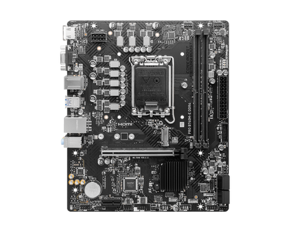 MSI Pro B760M-E - DDR4 Intel 12th/13th/14th Gen microATX Motherboard