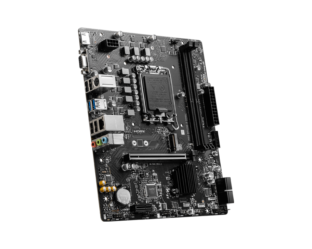 MSI Pro B760M-E - DDR4 Intel 12th/13th/14th Gen microATX Motherboard