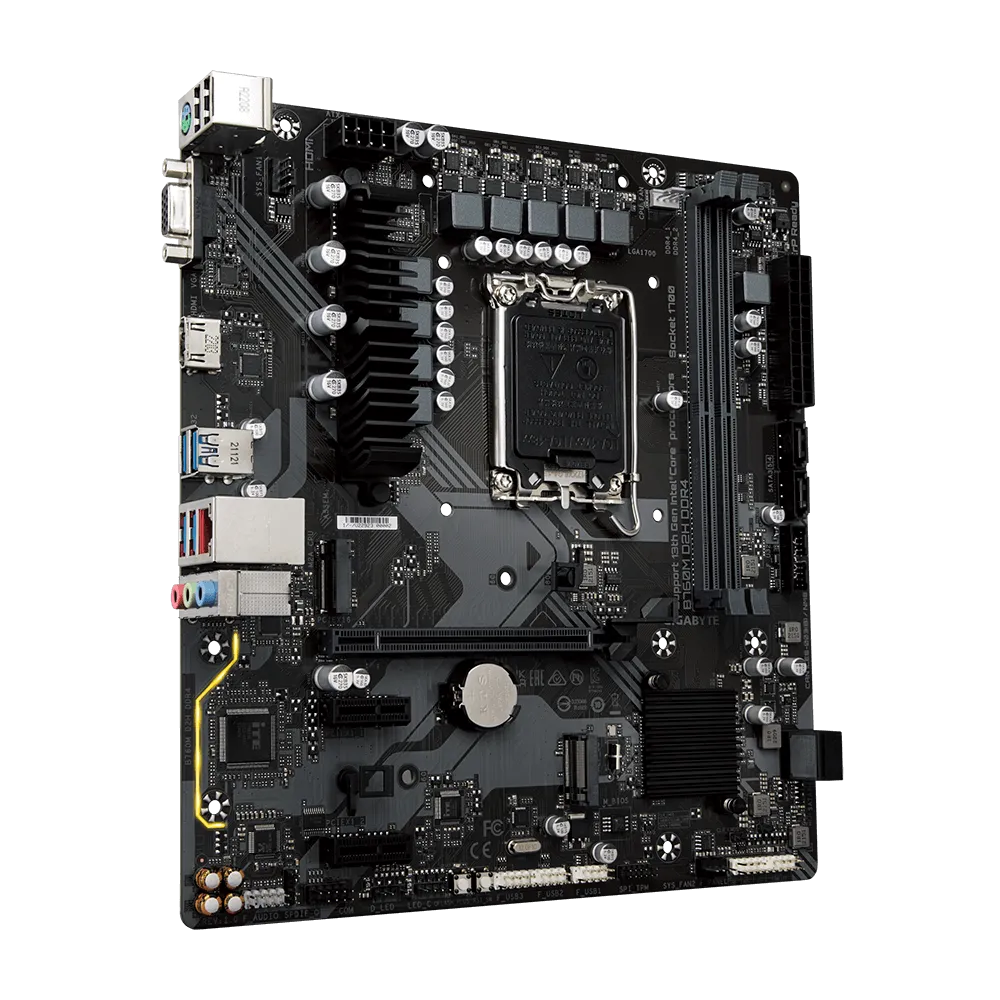 Gigabyte B760M D2H - DDR4 Intel 12th/13th/14th Gen microATX Motherboard