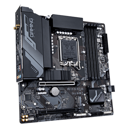 Gigabyte B760M Gaming X AX - DDR5 Intel 12th/13th/14th Gen mATX Motherboard