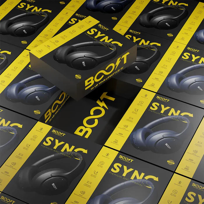 Boost Headset Boost Sync Wireless ANC Headset - Free Delivery – The TechU Store