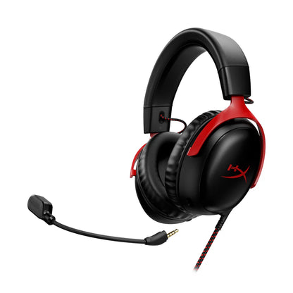 HyperX Cloud III Wired Gaming Headset - Multiplatform Compatible with 3.5mm, USB-C, and USB-A (Box Open)